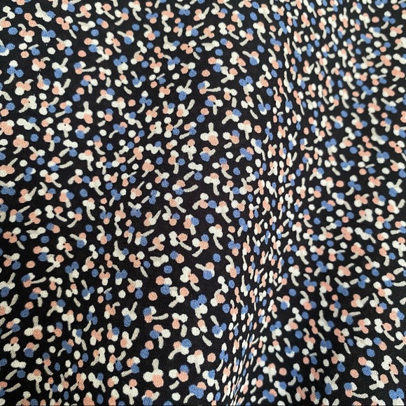 Ann Taylor - Ditsy Print Shirt Dress - Size Large - Picture 3 of 6